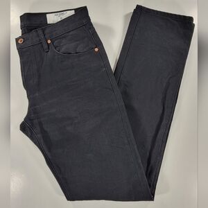 Jack Donnelly Made in USA Nihon Menpu Selvage Denim Jeans Black 33x36 Mens Japan